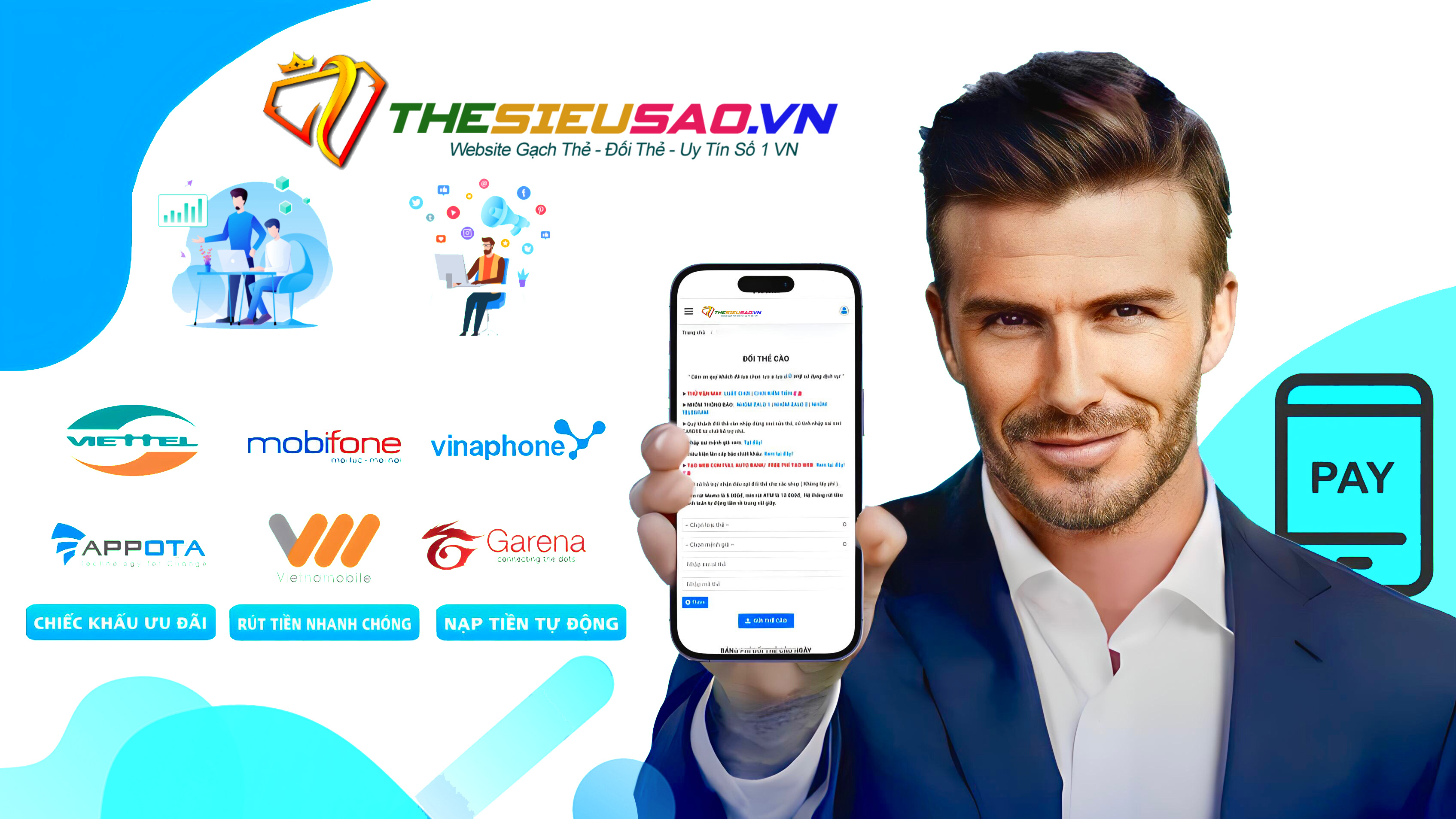 Hướng dẫn tạo website con tại THESIEUSAO.VN